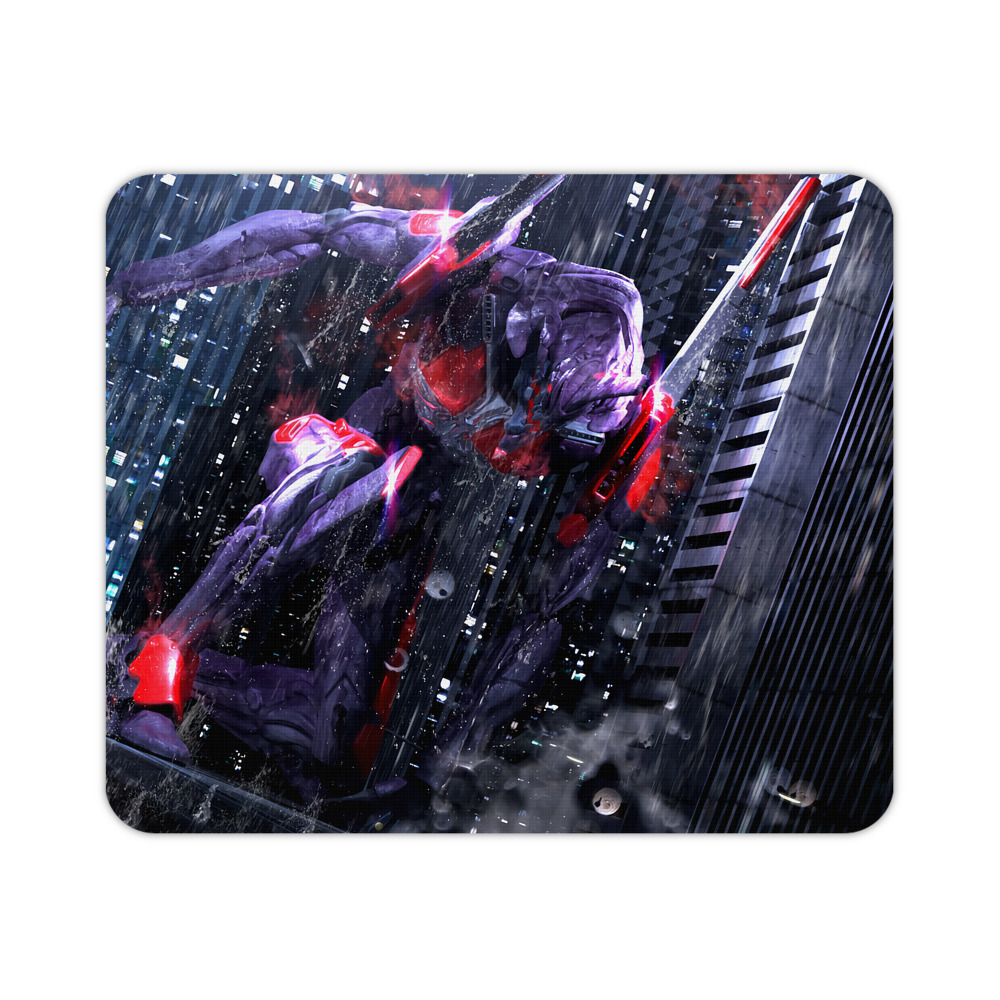 （画像用） EVA 新世紀エヴァンゲリオン マウスパッド ステッチ加工 ラバー素材 防水 滑り止め 超薄型 ゲーミング/オフィス対応