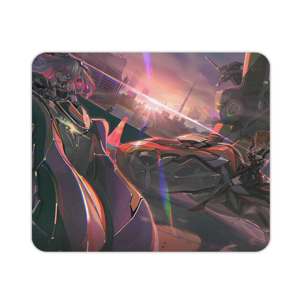 （画像用） EVA 新世紀エヴァンゲリオン マウスパッド ステッチ加工 ラバー素材 防水 滑り止め 超薄型 ゲーミング/オフィス対応