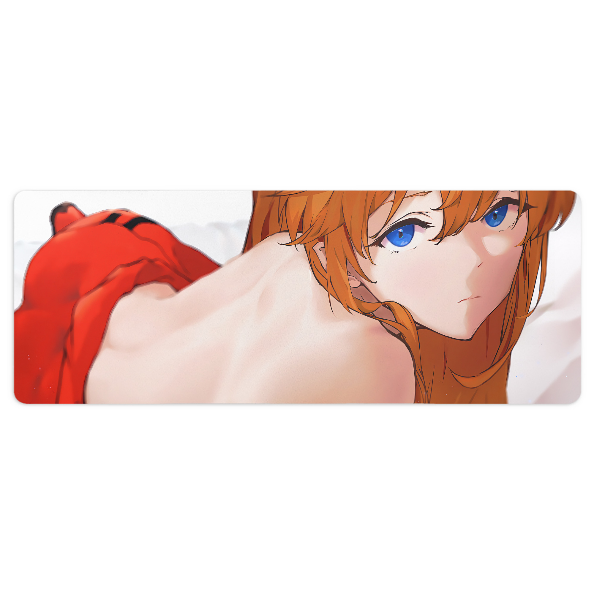 （画像用） EVA 新世紀エヴァンゲリオン ステッチ加工 大判デスクマット／滑り止めマウスパッド