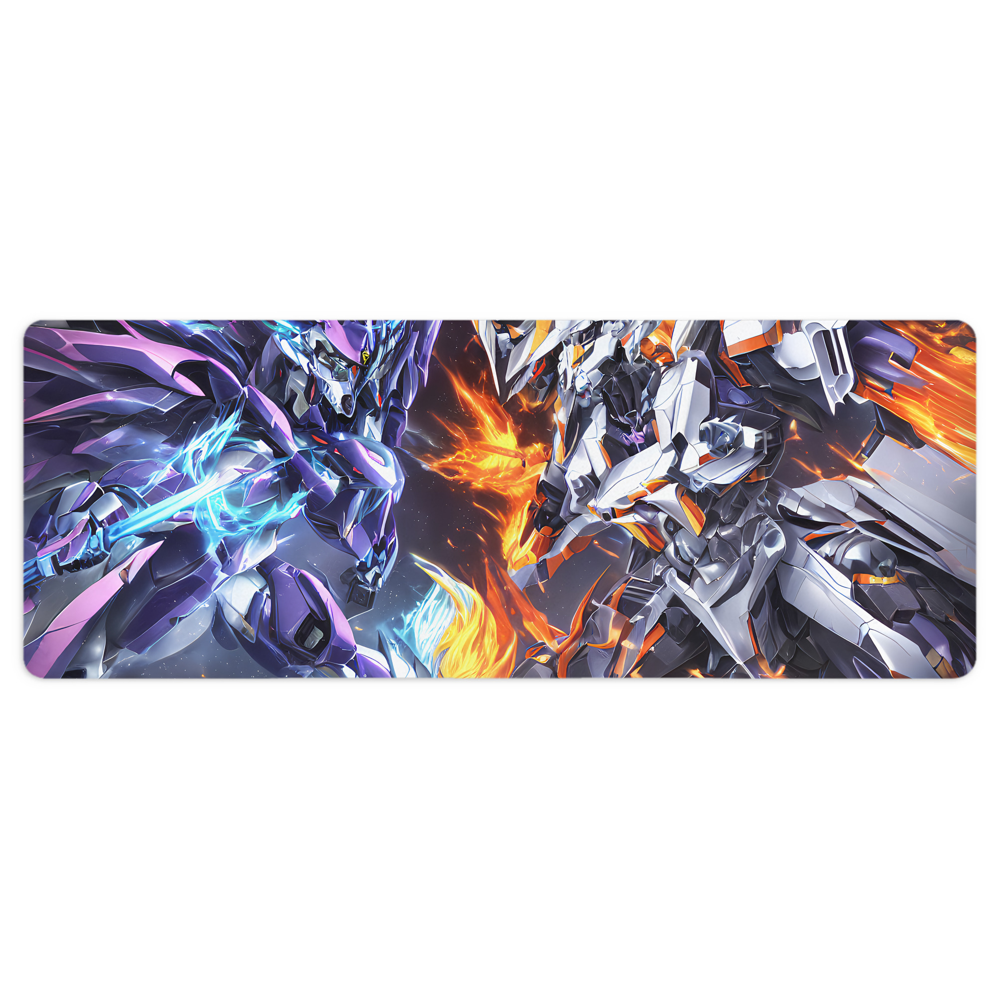 （画像用） EVA 新世紀エヴァンゲリオン ステッチ加工 大判デスクマット／滑り止めマウスパッド