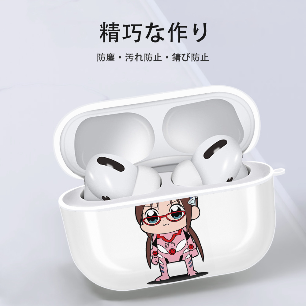 EVA 新世紀エヴァンゲリオン 【AirPods Pro用】ハードシェル保護ケース 耐衝撃・防指紋・カラビナ付き商品仕様