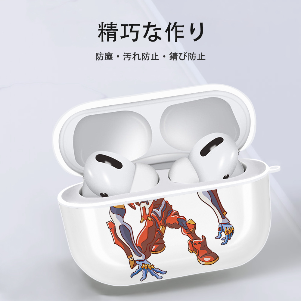 EVA 新世紀エヴァンゲリオン 【AirPods Pro用】ハードシェル保護ケース 耐衝撃・防指紋・カラビナ付き商品仕様