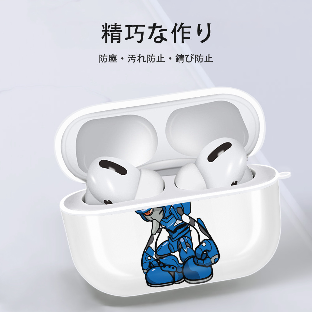EVA 新世紀エヴァンゲリオン 【AirPods Pro用】ハードシェル保護ケース 耐衝撃・防指紋・カラビナ付き商品仕様