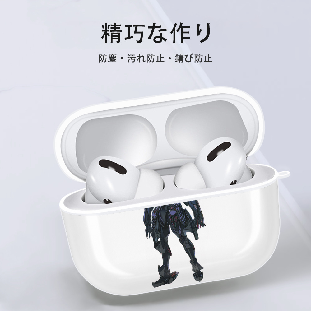 EVA 新世紀エヴァンゲリオン 【AirPods Pro用】ハードシェル保護ケース 耐衝撃・防指紋・カラビナ付き商品仕様