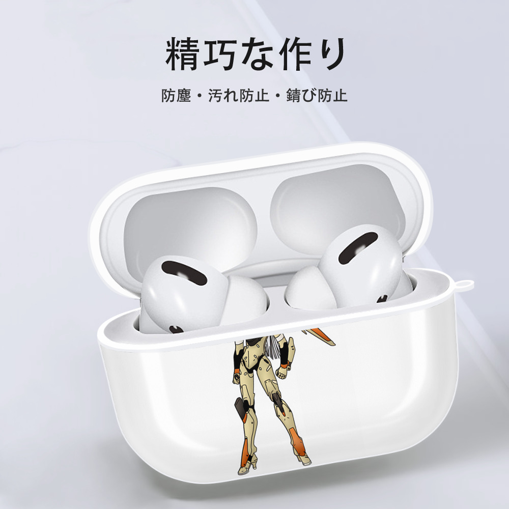 EVA 新世紀エヴァンゲリオン 【AirPods Pro用】ハードシェル保護ケース 耐衝撃・防指紋・カラビナ付き商品仕様