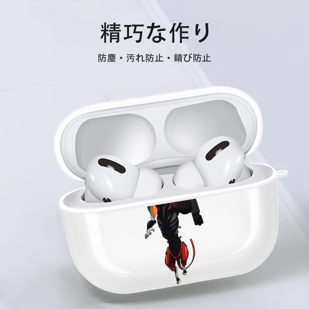EVA 新世紀エヴァンゲリオン 【AirPods Pro用】ハードシェル保護ケース 耐衝撃・防指紋・カラビナ付き商品仕様