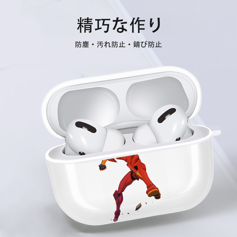 EVA 新世紀エヴァンゲリオン 【AirPods Pro用】ハードシェル保護ケース 耐衝撃・防指紋・カラビナ付き商品仕様