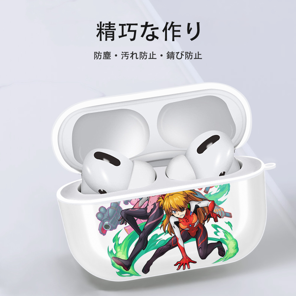 EVA 新世紀エヴァンゲリオン 【AirPods Pro用】ハードシェル保護ケース 耐衝撃・防指紋・カラビナ付き商品仕様