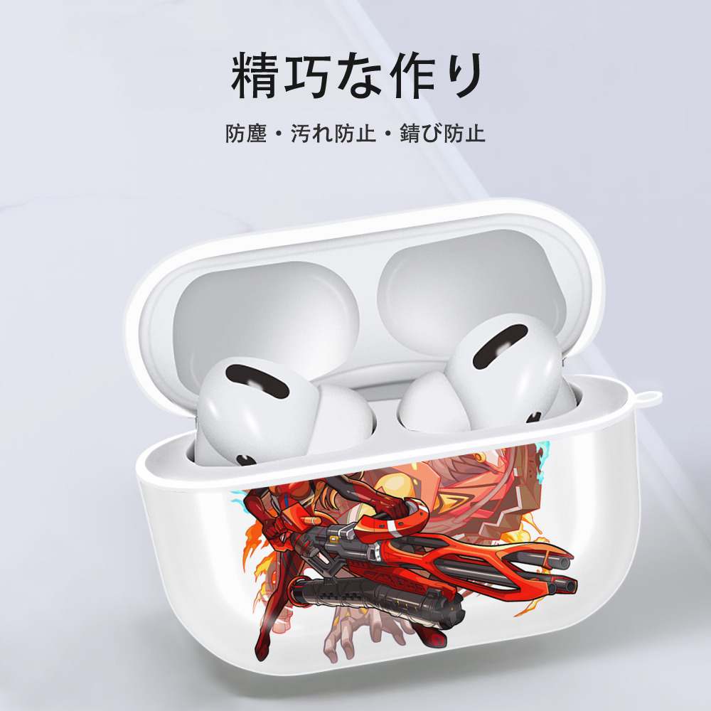 EVA 新世紀エヴァンゲリオン 【AirPods Pro用】ハードシェル保護ケース 耐衝撃・防指紋・カラビナ付き商品仕様