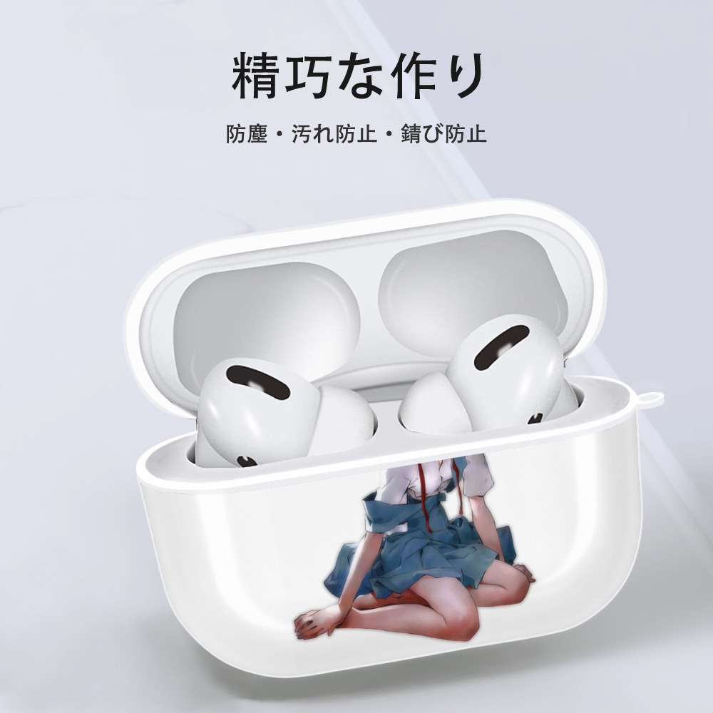 EVA 新世紀エヴァンゲリオン 【AirPods Pro用】ハードシェル保護ケース 耐衝撃・防指紋・カラビナ付き商品仕様
