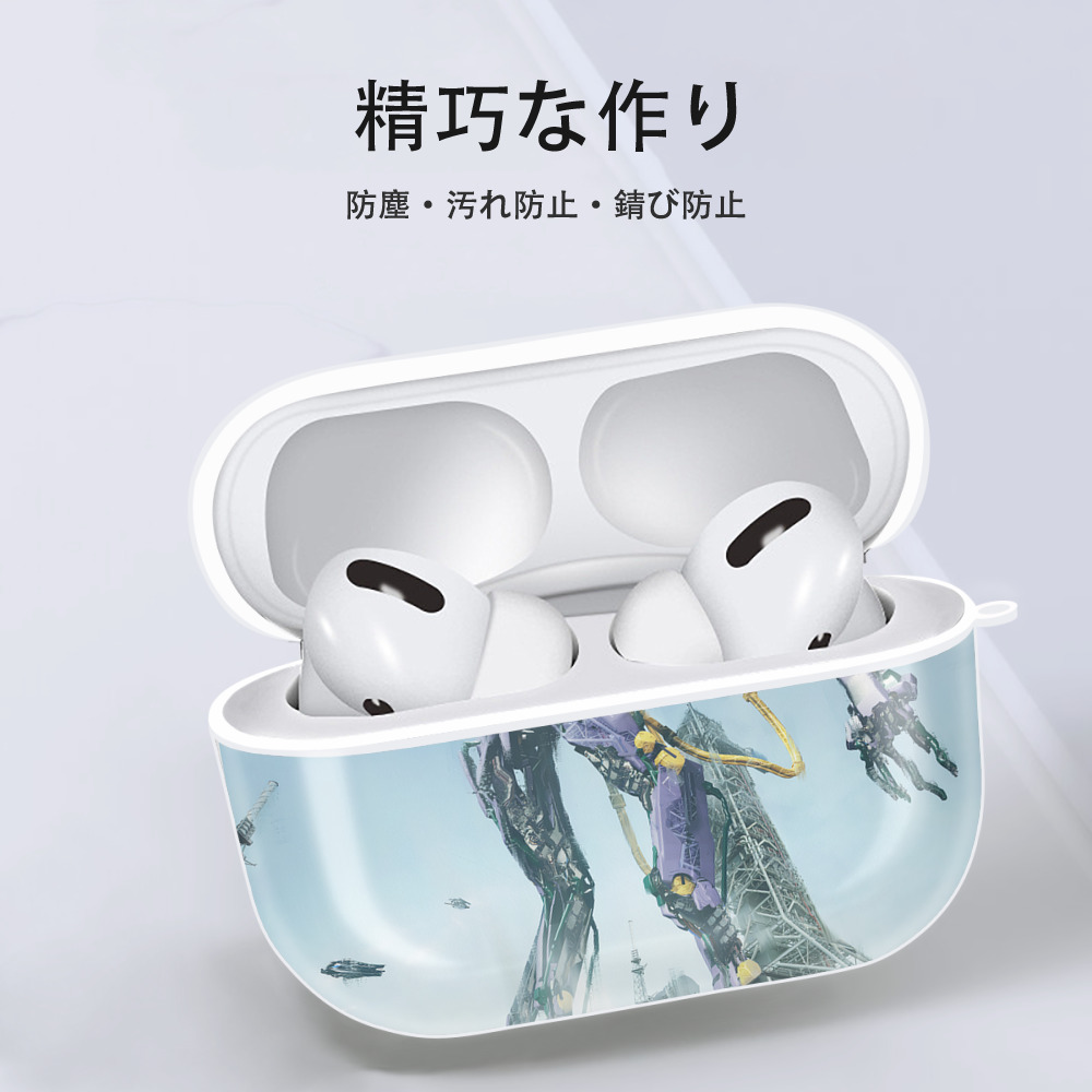 EVA 新世紀エヴァンゲリオン 【AirPods Pro用】ハードシェル保護ケース 耐衝撃・防指紋・カラビナ付き商品仕様