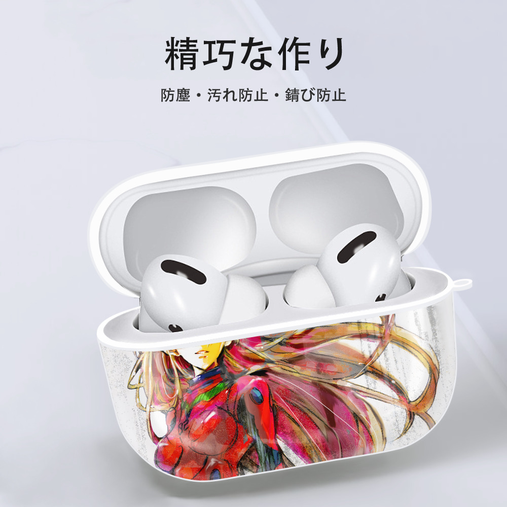 EVA 新世紀エヴァンゲリオン 【AirPods Pro用】ハードシェル保護ケース 耐衝撃・防指紋・カラビナ付き商品仕様