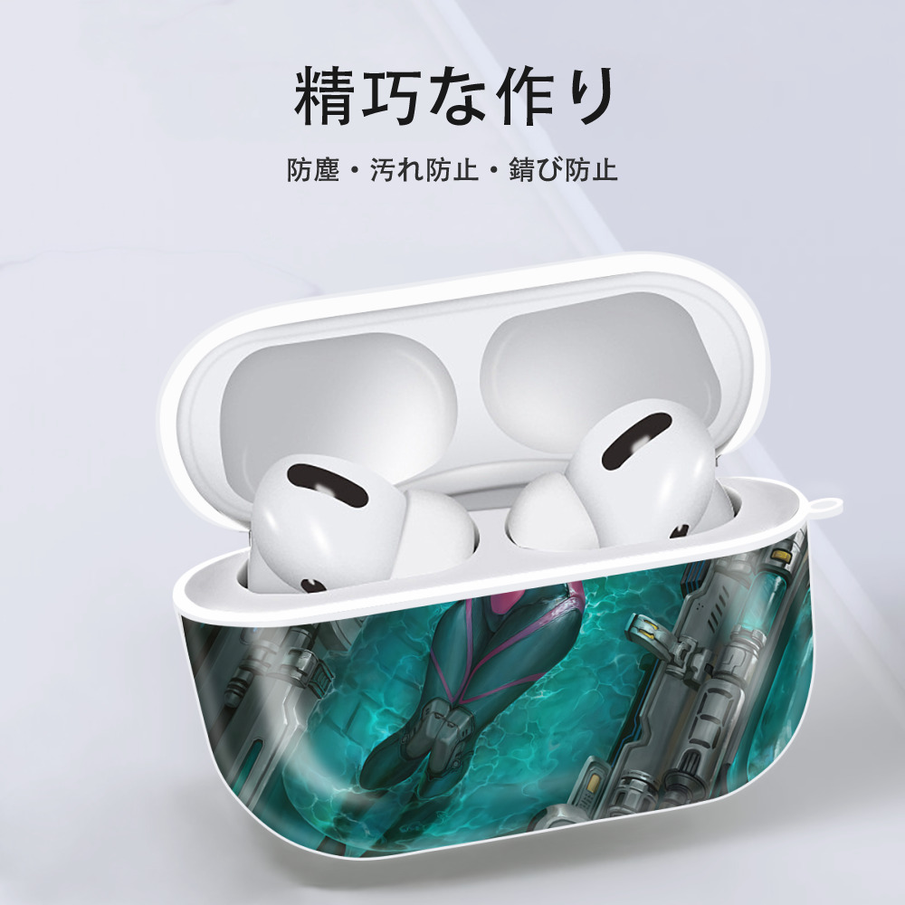 EVA 新世紀エヴァンゲリオン 【AirPods Pro用】ハードシェル保護ケース 耐衝撃・防指紋・カラビナ付き商品仕様