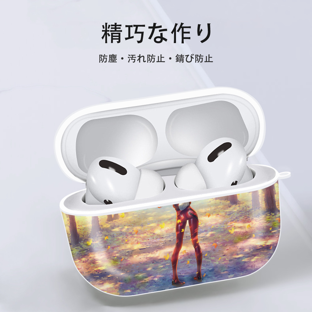 EVA 新世紀エヴァンゲリオン 【AirPods Pro用】ハードシェル保護ケース 耐衝撃・防指紋・カラビナ付き商品仕様