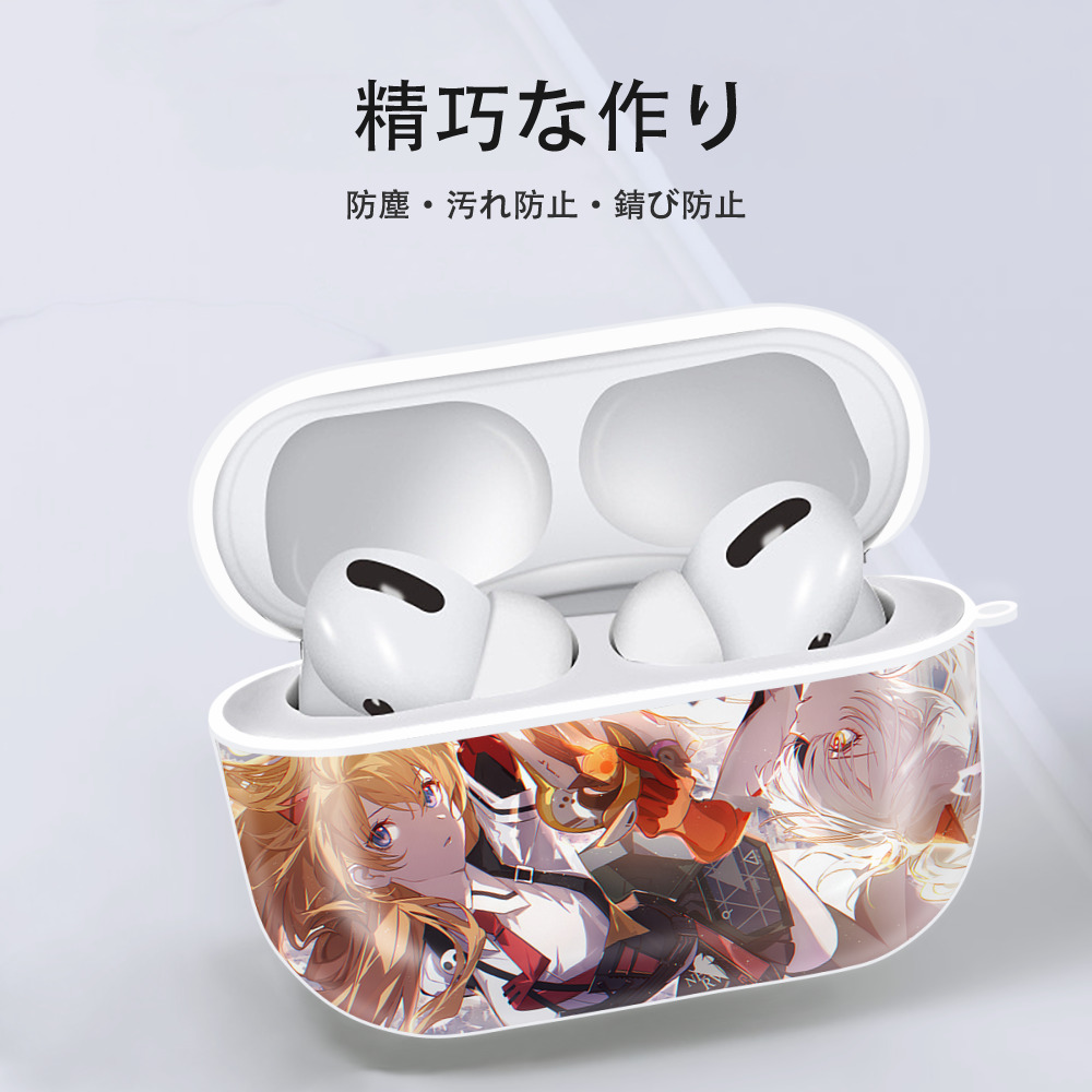 EVA 新世紀エヴァンゲリオン 【AirPods Pro用】ハードシェル保護ケース 耐衝撃・防指紋・カラビナ付き商品仕様