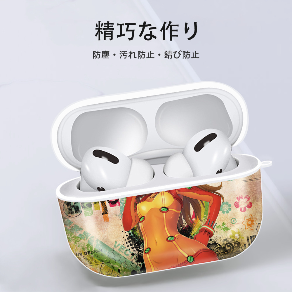 EVA 新世紀エヴァンゲリオン 【AirPods Pro用】ハードシェル保護ケース 耐衝撃・防指紋・カラビナ付き商品仕様
