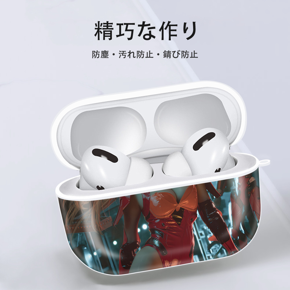 EVA 新世紀エヴァンゲリオン 【AirPods Pro用】ハードシェル保護ケース 耐衝撃・防指紋・カラビナ付き商品仕様