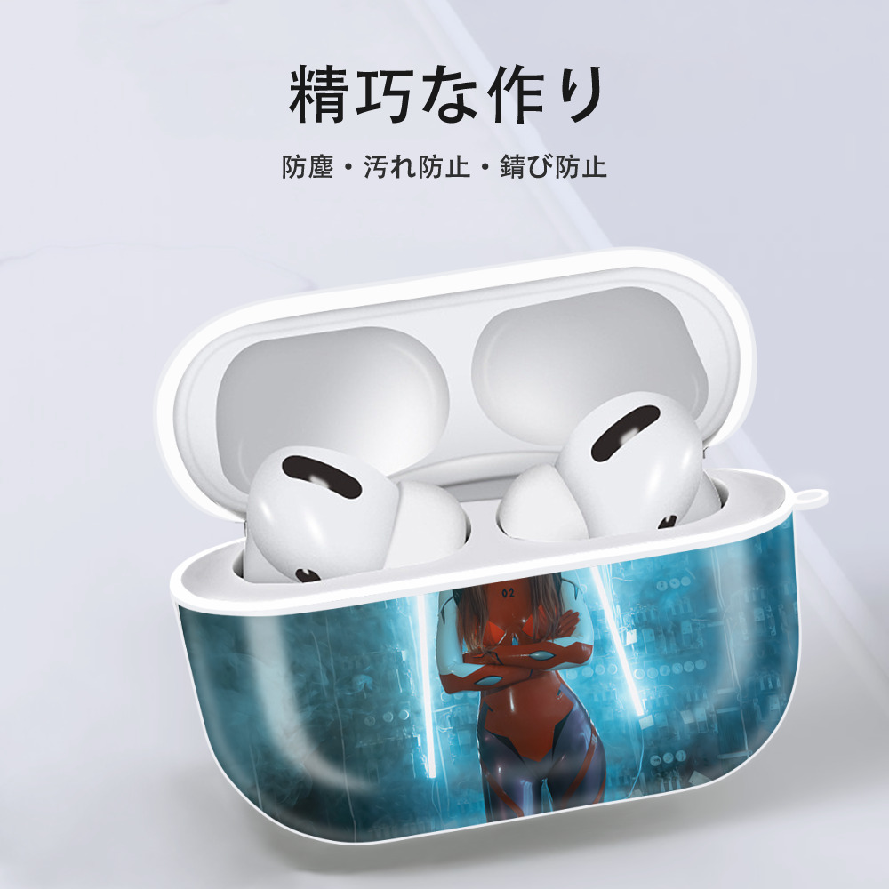 EVA 新世紀エヴァンゲリオン 【AirPods Pro用】ハードシェル保護ケース 耐衝撃・防指紋・カラビナ付き商品仕様