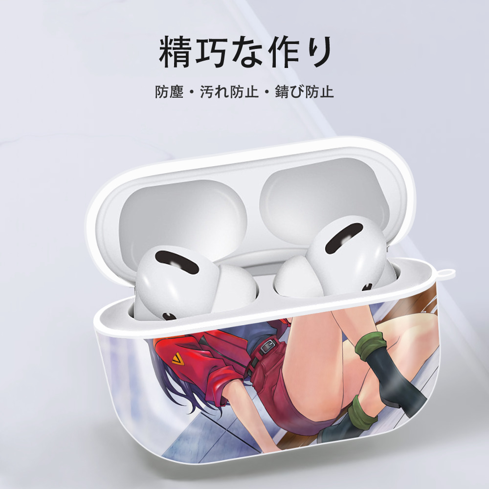 EVA 新世紀エヴァンゲリオン 【AirPods Pro用】ハードシェル保護ケース 耐衝撃・防指紋・カラビナ付き商品仕様
