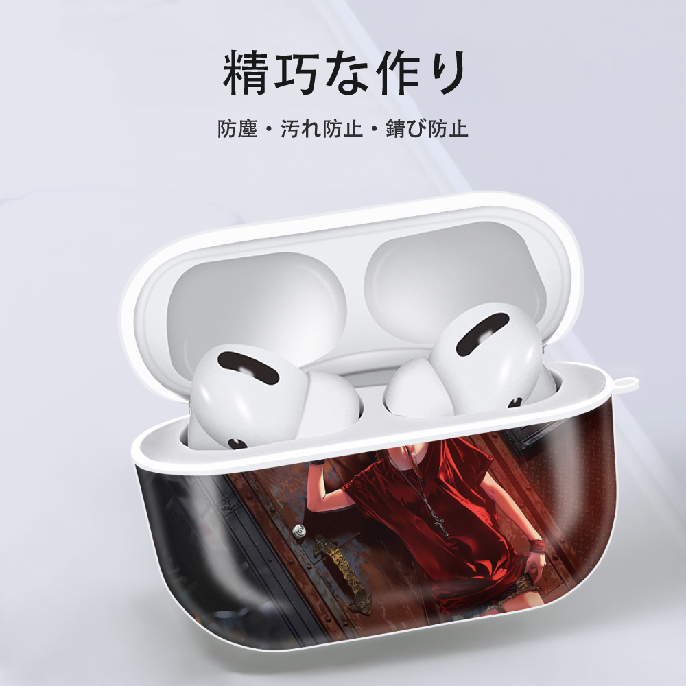EVA 新世紀エヴァンゲリオン 【AirPods Pro用】ハードシェル保護ケース 耐衝撃・防指紋・カラビナ付き商品仕様