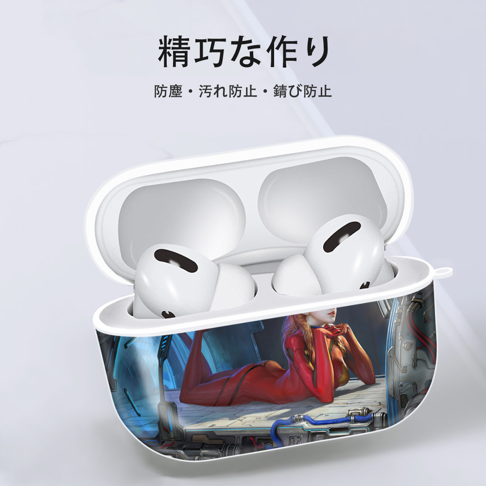 EVA 新世紀エヴァンゲリオン 【AirPods Pro用】ハードシェル保護ケース 耐衝撃・防指紋・カラビナ付き商品仕様