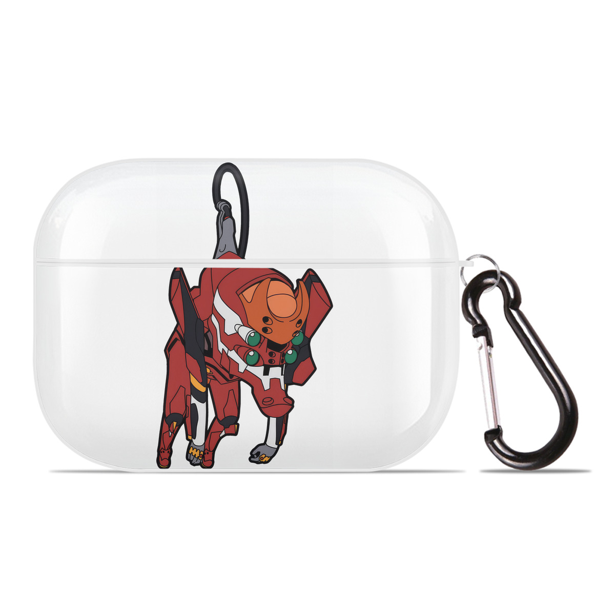 （画像用） EVA 新世紀エヴァンゲリオン 【AirPods Pro用】ハードシェル保護ケース 耐衝撃・防指紋・カラビナ付き商品仕様