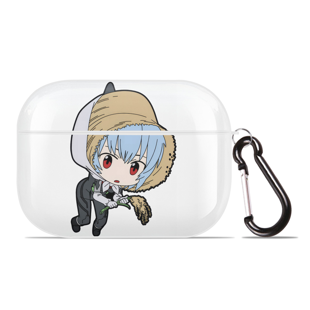 （画像用） EVA 新世紀エヴァンゲリオン 【AirPods Pro用】ハードシェル保護ケース 耐衝撃・防指紋・カラビナ付き商品仕様