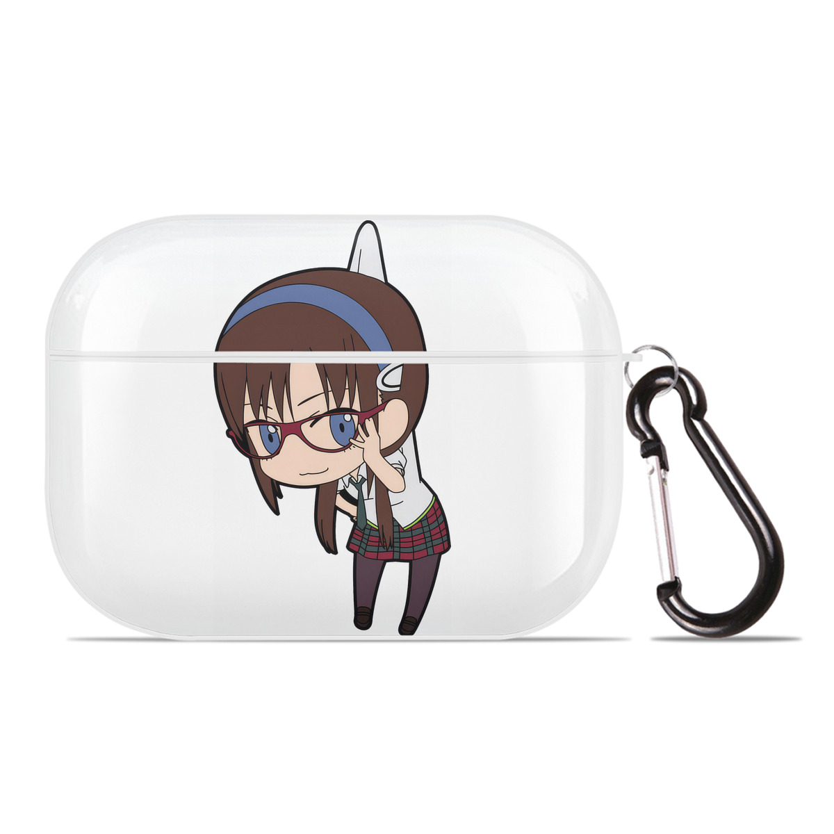 （画像用） EVA 新世紀エヴァンゲリオン 【AirPods Pro用】ハードシェル保護ケース 耐衝撃・防指紋・カラビナ付き商品仕様