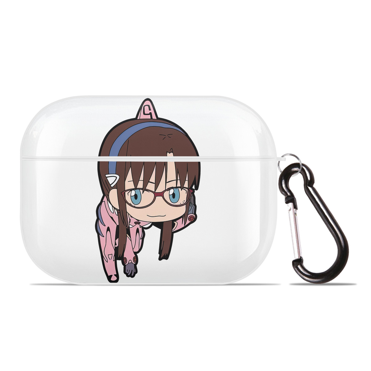 （画像用） EVA 新世紀エヴァンゲリオン 【AirPods Pro用】ハードシェル保護ケース 耐衝撃・防指紋・カラビナ付き商品仕様