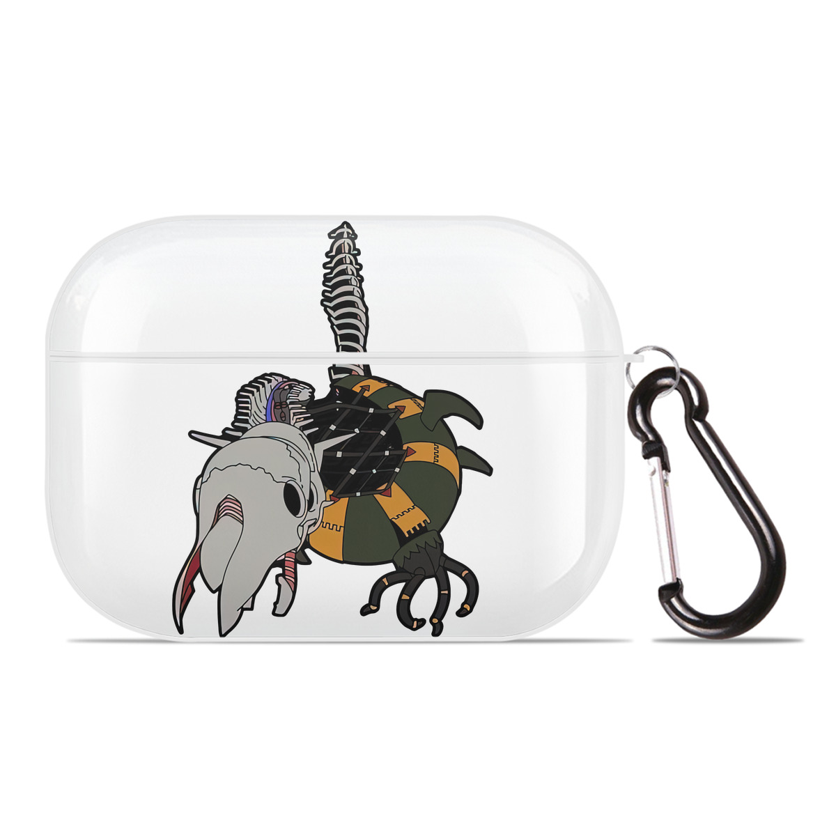 （画像用） EVA 新世紀エヴァンゲリオン 【AirPods Pro用】ハードシェル保護ケース 耐衝撃・防指紋・カラビナ付き商品仕様