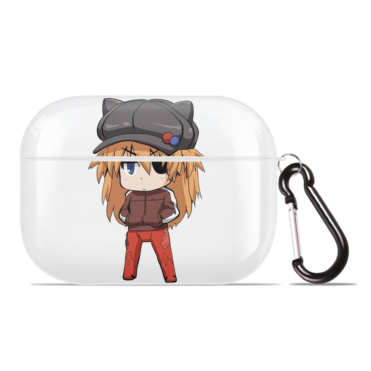 （画像用） EVA 新世紀エヴァンゲリオン 【AirPods Pro用】ハードシェル保護ケース 耐衝撃・防指紋・カラビナ付き商品仕様