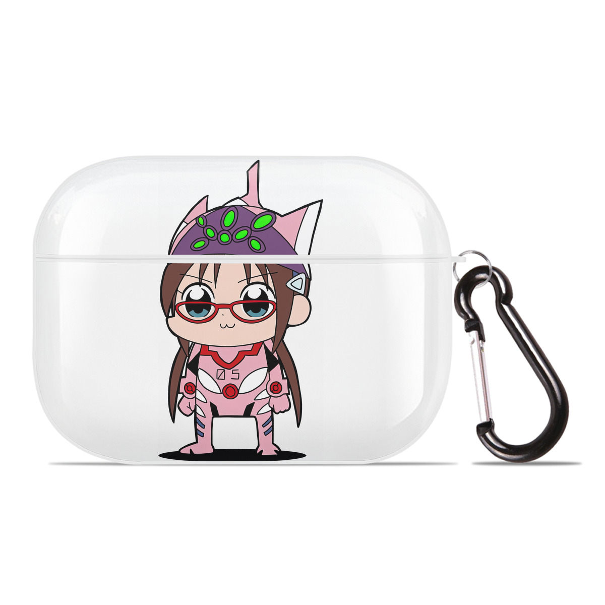 （画像用） EVA 新世紀エヴァンゲリオン 【AirPods Pro用】ハードシェル保護ケース 耐衝撃・防指紋・カラビナ付き商品仕様