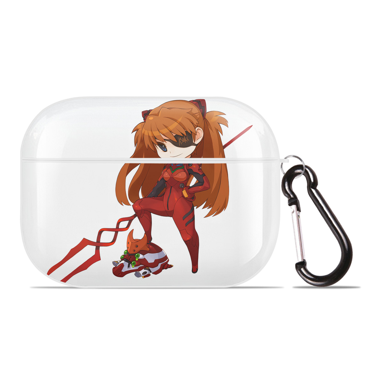 （画像用） EVA 新世紀エヴァンゲリオン 【AirPods Pro用】ハードシェル保護ケース 耐衝撃・防指紋・カラビナ付き商品仕様