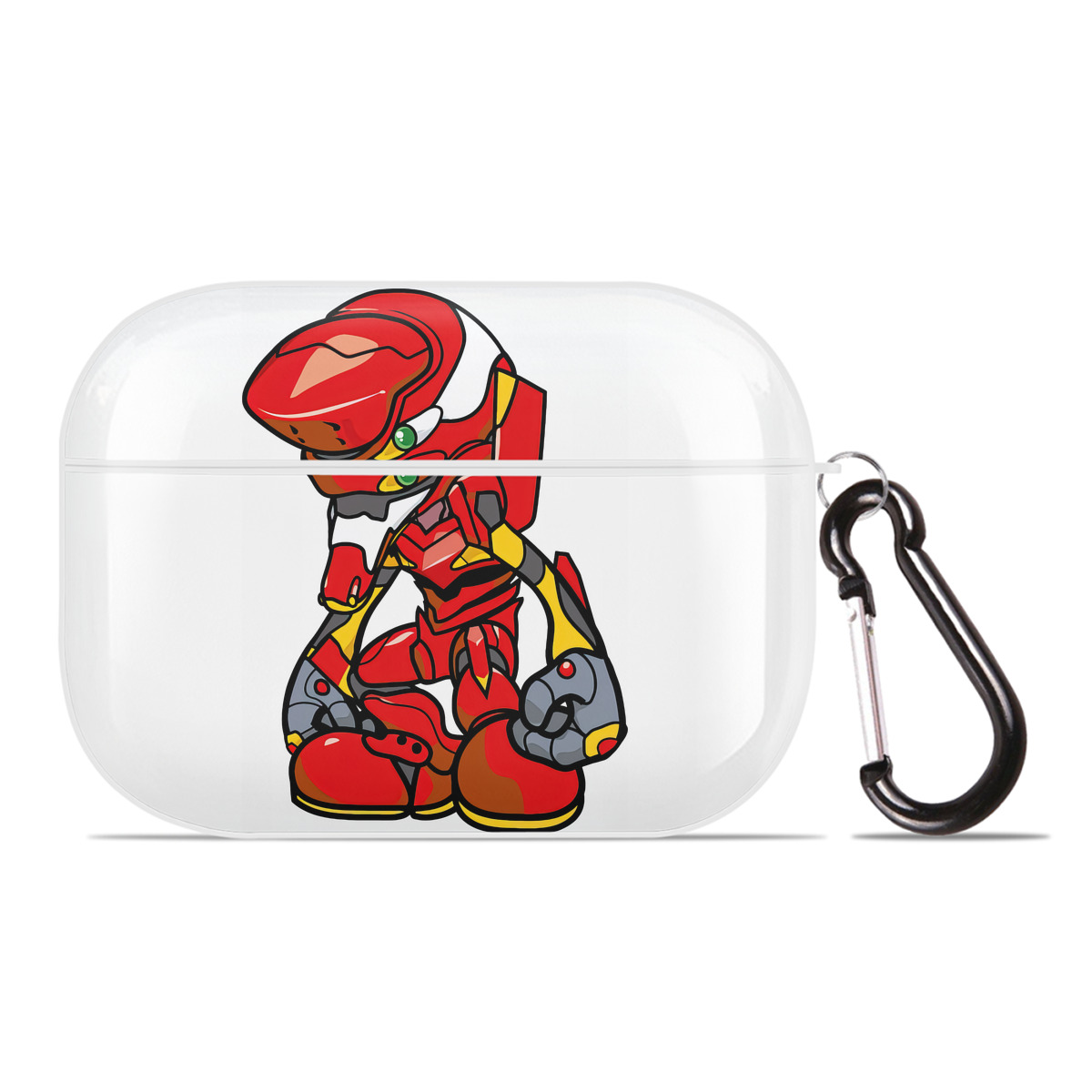 （画像用） EVA 新世紀エヴァンゲリオン 【AirPods Pro用】ハードシェル保護ケース 耐衝撃・防指紋・カラビナ付き商品仕様