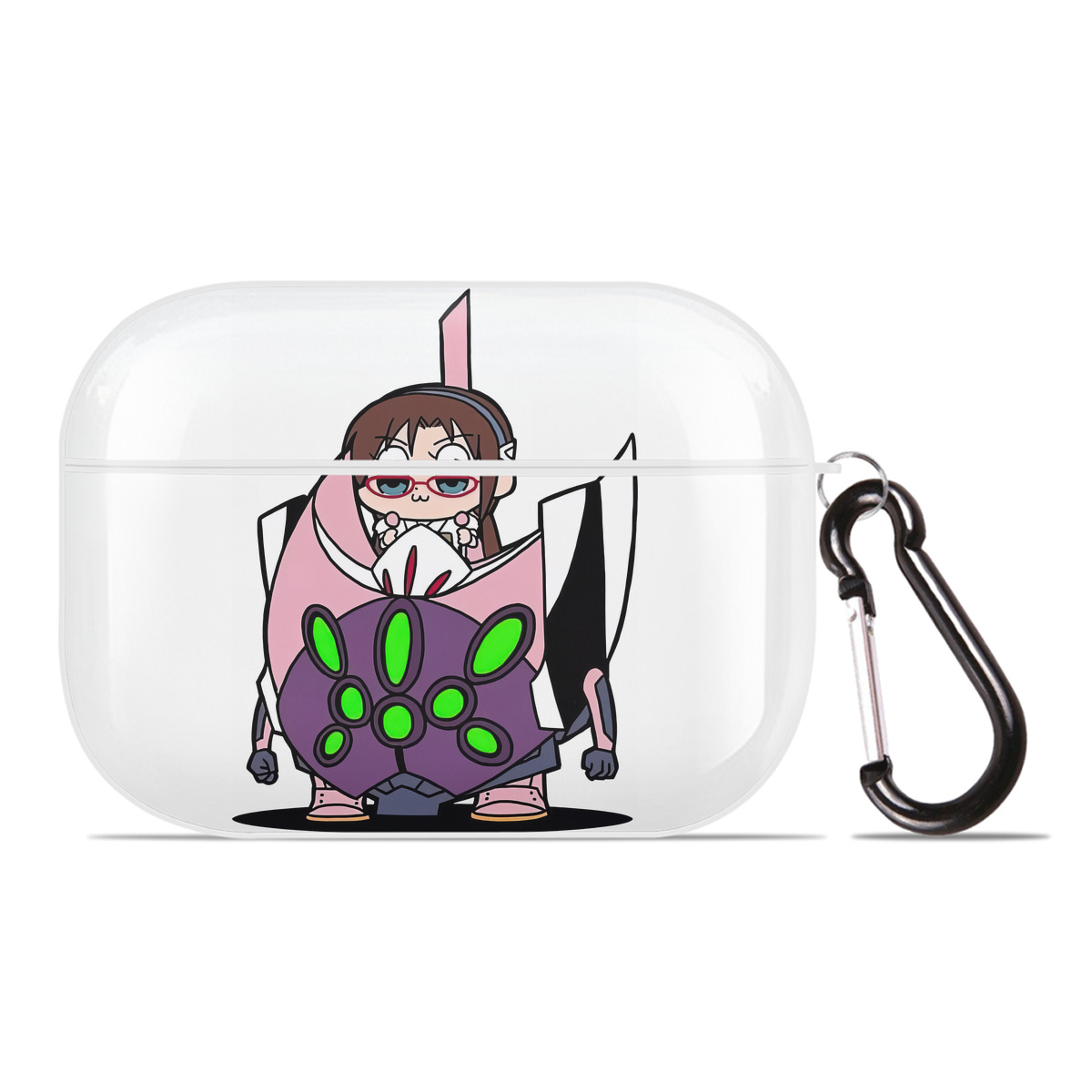 （画像用） EVA 新世紀エヴァンゲリオン 【AirPods Pro用】ハードシェル保護ケース 耐衝撃・防指紋・カラビナ付き商品仕様