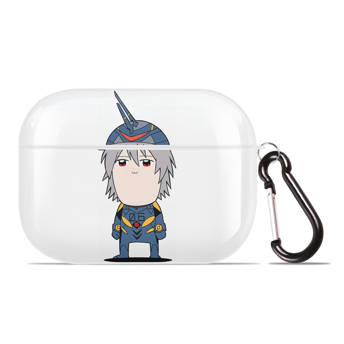 （画像用） EVA 新世紀エヴァンゲリオン 【AirPods Pro用】ハードシェル保護ケース 耐衝撃・防指紋・カラビナ付き商品仕様