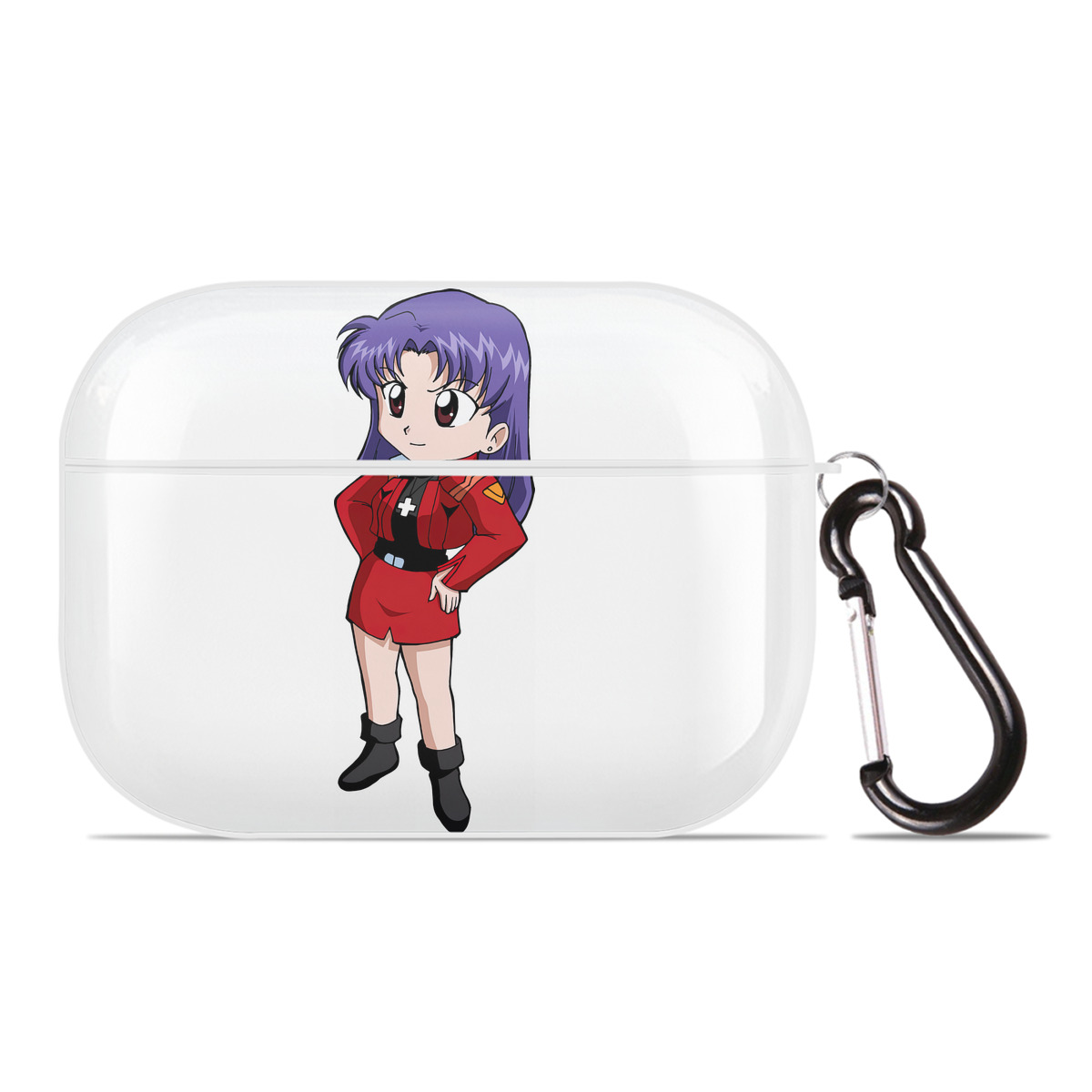 （画像用） EVA 新世紀エヴァンゲリオン 【AirPods Pro用】ハードシェル保護ケース 耐衝撃・防指紋・カラビナ付き商品仕様