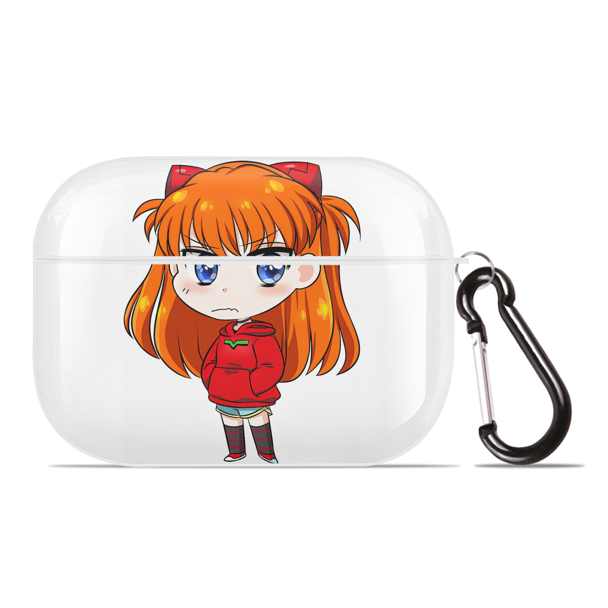 （画像用） EVA 新世紀エヴァンゲリオン 【AirPods Pro用】ハードシェル保護ケース 耐衝撃・防指紋・カラビナ付き商品仕様