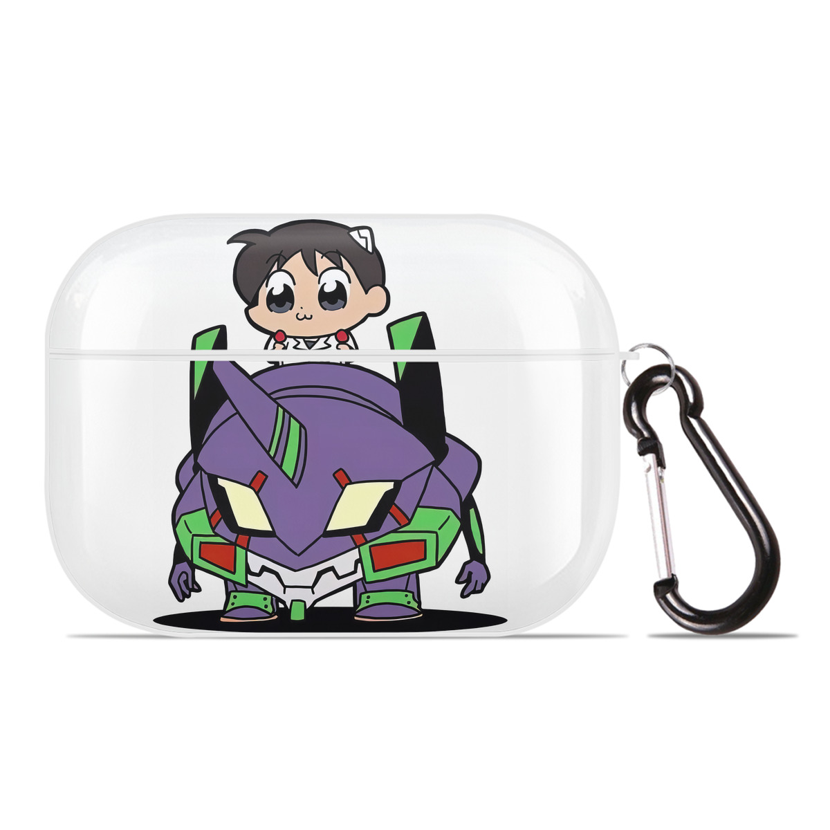 （画像用） EVA 新世紀エヴァンゲリオン 【AirPods Pro用】ハードシェル保護ケース 耐衝撃・防指紋・カラビナ付き商品仕様
