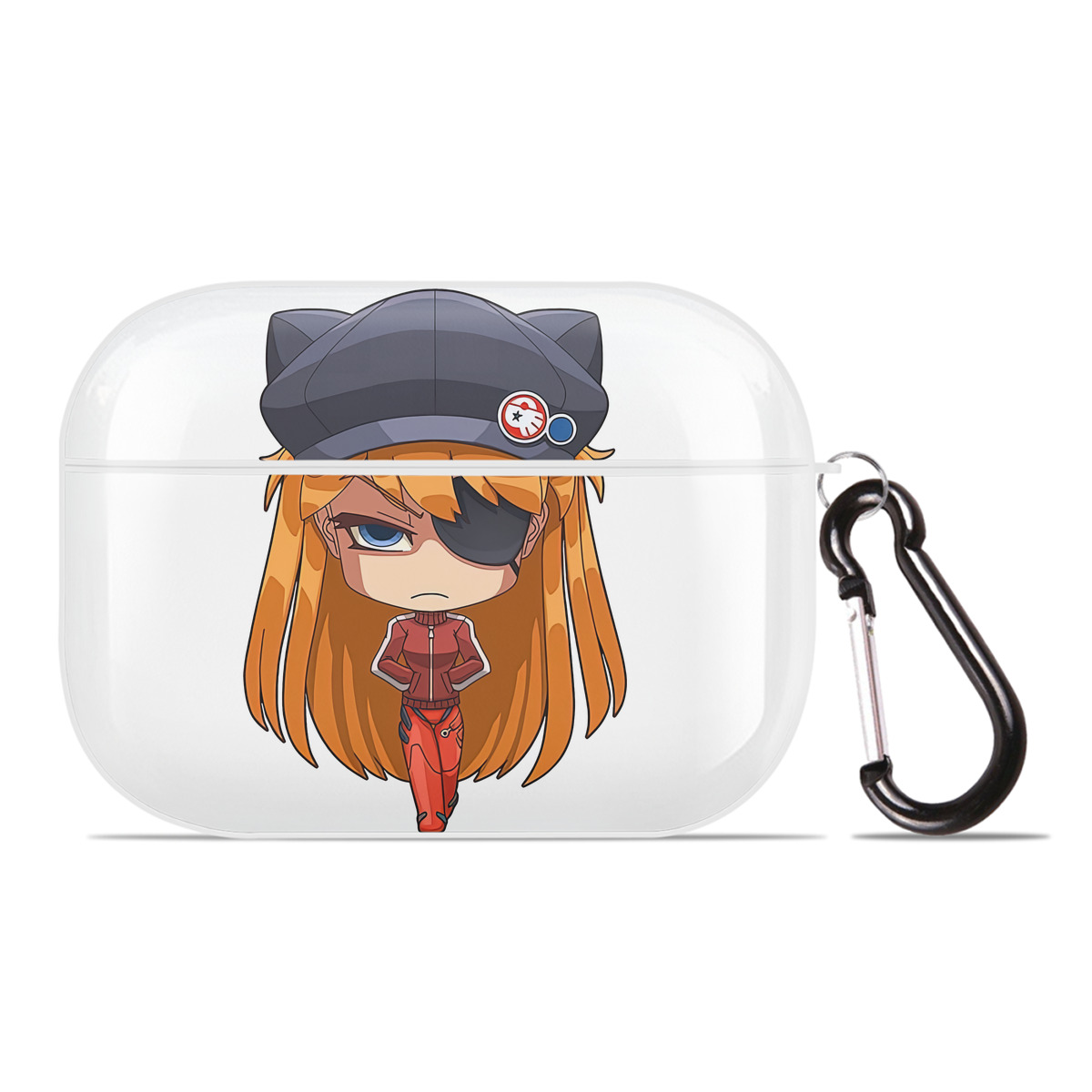 （画像用） EVA 新世紀エヴァンゲリオン 【AirPods Pro用】ハードシェル保護ケース 耐衝撃・防指紋・カラビナ付き商品仕様