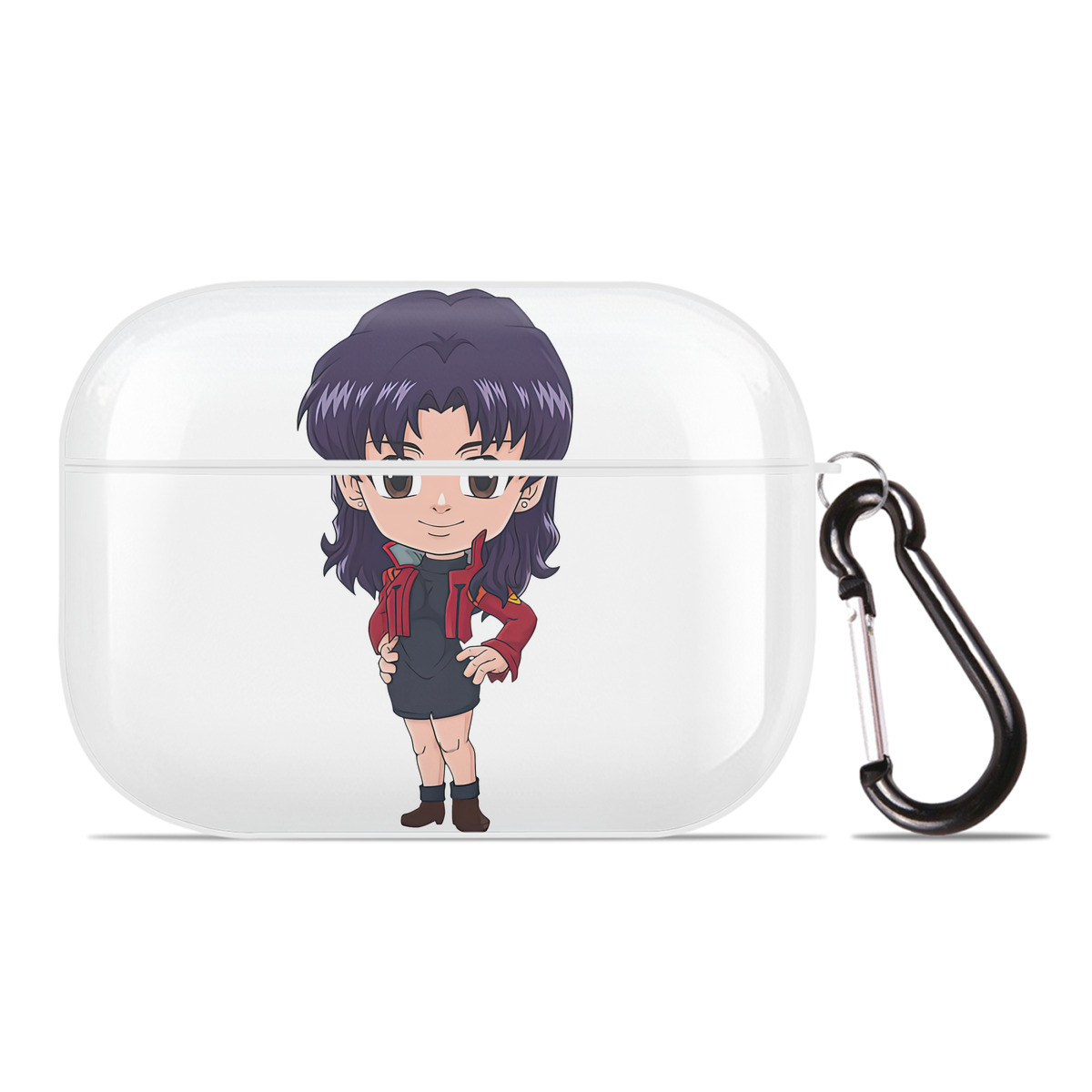（画像用） EVA 新世紀エヴァンゲリオン 【AirPods Pro用】ハードシェル保護ケース 耐衝撃・防指紋・カラビナ付き商品仕様