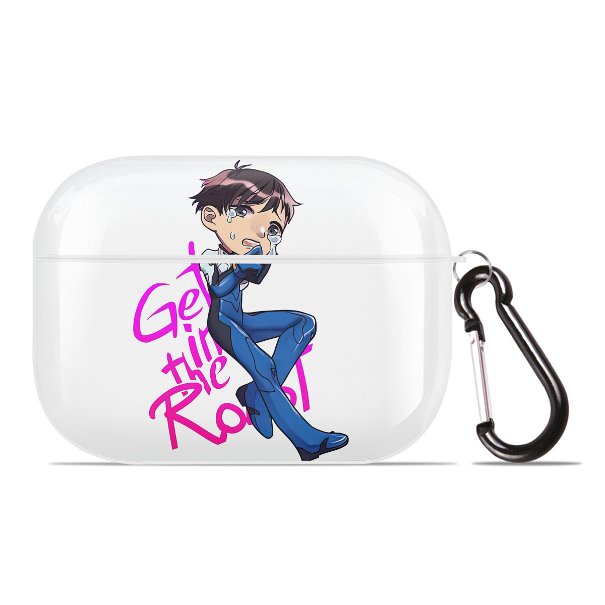 （画像用） EVA 新世紀エヴァンゲリオン 【AirPods Pro用】ハードシェル保護ケース 耐衝撃・防指紋・カラビナ付き商品仕様