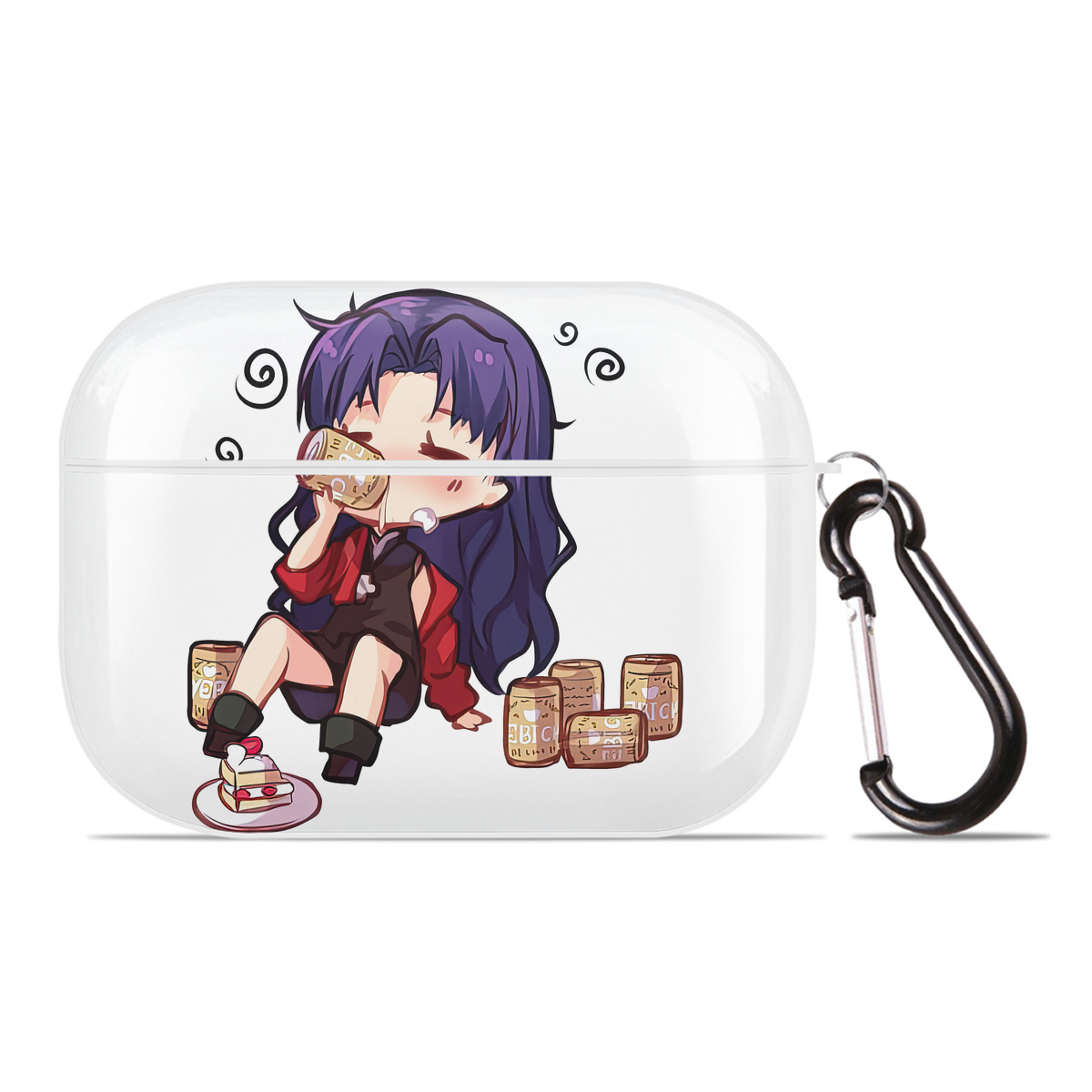 （画像用） EVA 新世紀エヴァンゲリオン 【AirPods Pro用】ハードシェル保護ケース 耐衝撃・防指紋・カラビナ付き商品仕様