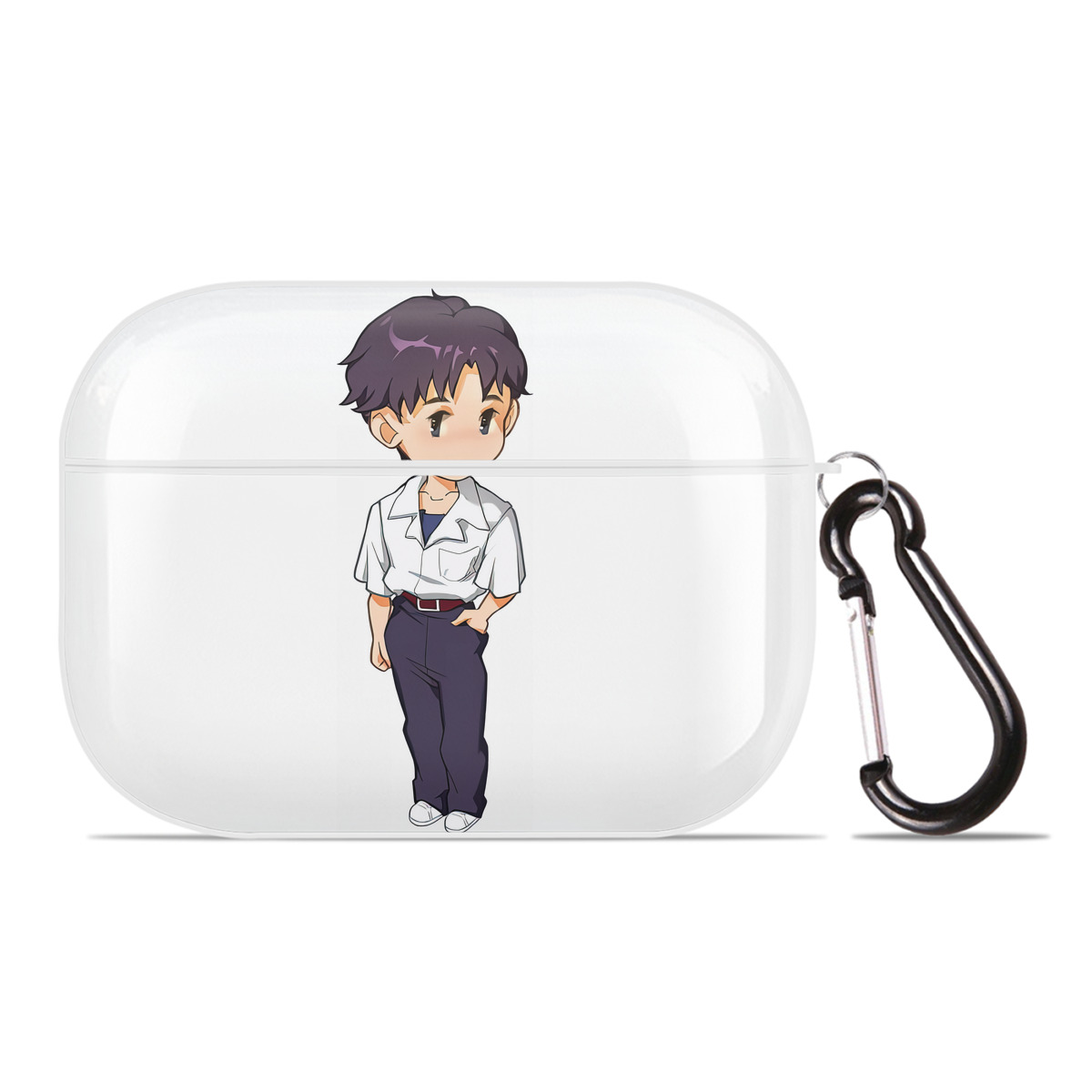 （画像用） EVA 新世紀エヴァンゲリオン 【AirPods Pro用】ハードシェル保護ケース 耐衝撃・防指紋・カラビナ付き商品仕様