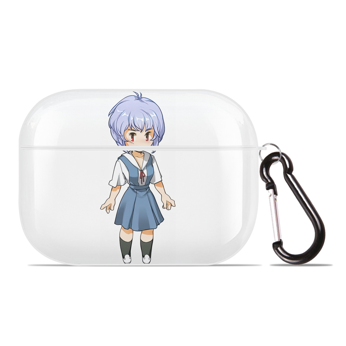 （画像用） EVA 新世紀エヴァンゲリオン 【AirPods Pro用】ハードシェル保護ケース 耐衝撃・防指紋・カラビナ付き商品仕様