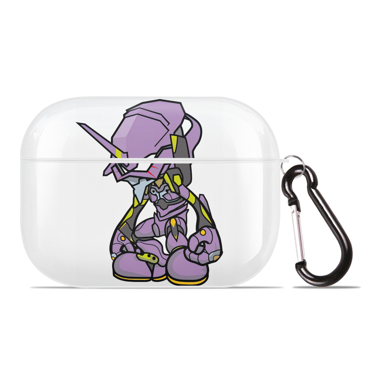 （画像用） EVA 新世紀エヴァンゲリオン 【AirPods Pro用】ハードシェル保護ケース 耐衝撃・防指紋・カラビナ付き商品仕様