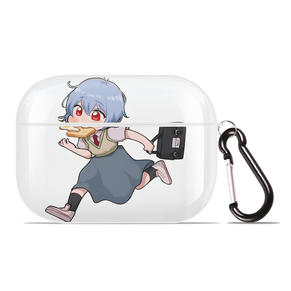 （画像用） EVA 新世紀エヴァンゲリオン 【AirPods Pro用】ハードシェル保護ケース 耐衝撃・防指紋・カラビナ付き商品仕様