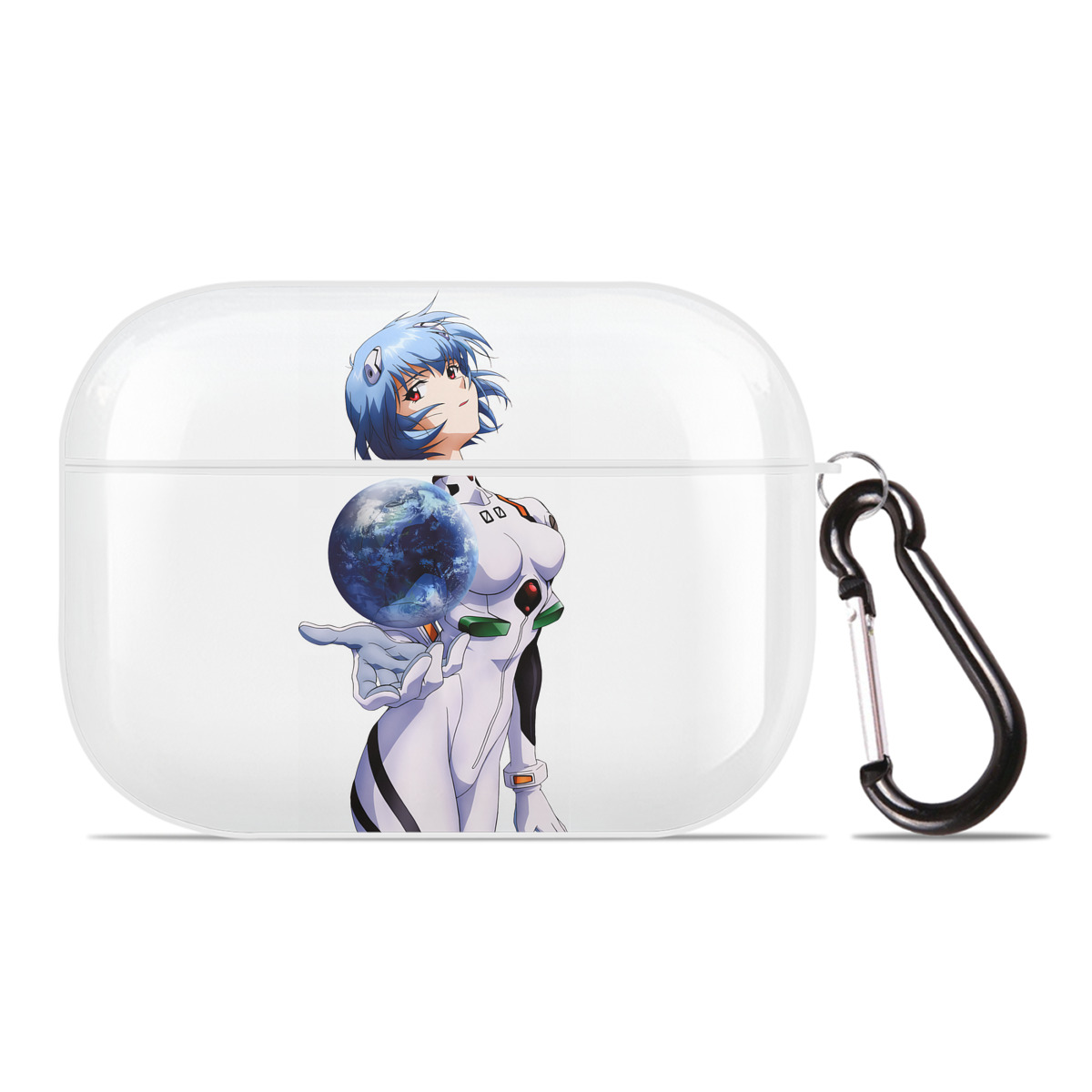 （画像用） EVA 新世紀エヴァンゲリオン 【AirPods Pro用】ハードシェル保護ケース 耐衝撃・防指紋・カラビナ付き商品仕様