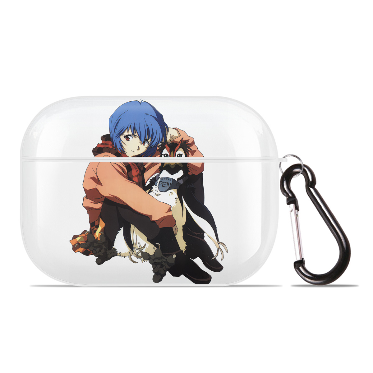 （画像用） EVA 新世紀エヴァンゲリオン 【AirPods Pro用】ハードシェル保護ケース 耐衝撃・防指紋・カラビナ付き商品仕様