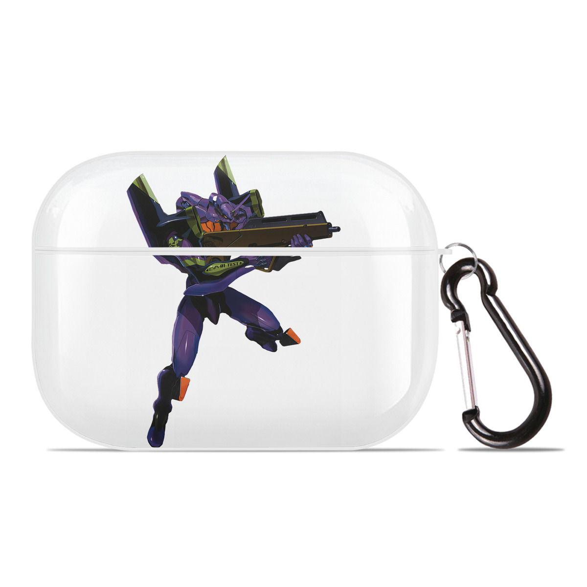 （画像用） EVA 新世紀エヴァンゲリオン 【AirPods Pro用】ハードシェル保護ケース 耐衝撃・防指紋・カラビナ付き商品仕様